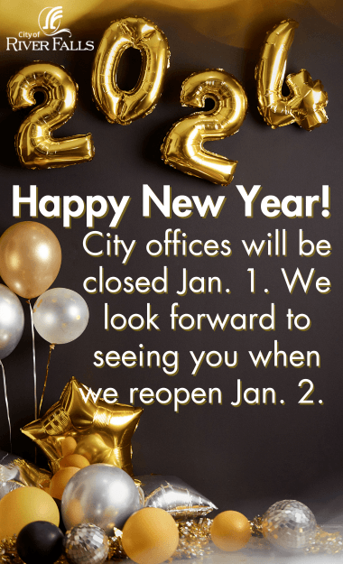 Happy New Year closure