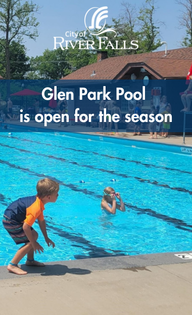 Glen Park Pool Opening graphic