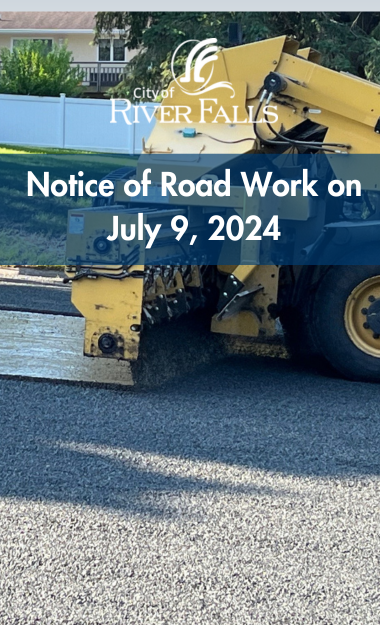 Road Work Notice graphic
